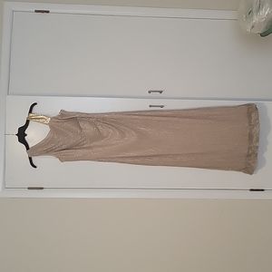 Gold champagne dress